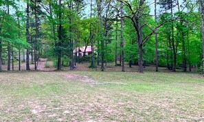 BEAUTIFUL PINEY CREEK IS RIGHT IN FRONT OF THIS MANY ACRE PROPERTY--ENJOY!