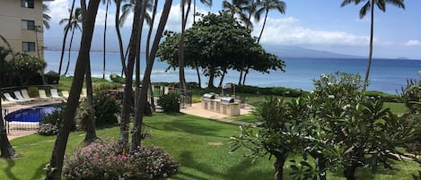 Our view from the lanai. Taken May 2018.