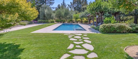 Serene Backyard with Private Pool