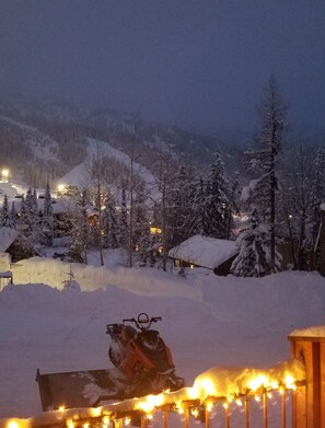 Beautiful Winter View from Front Deck