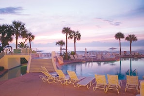 Ocean views from the pool