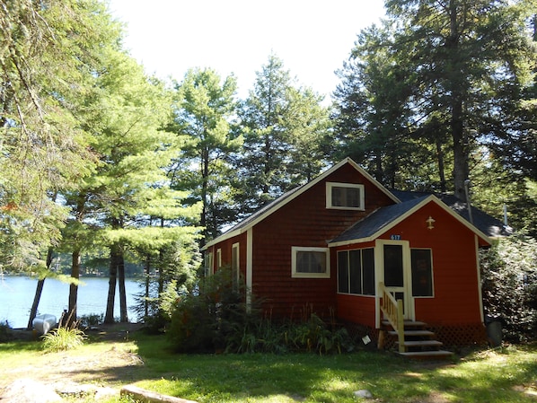 View of Camp Bud from driveway