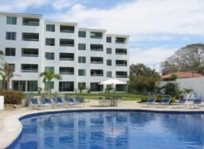 Condo del Mar is #401 (on left) in the beachfront Colibri buiding in Bucerias