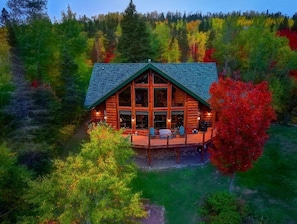 Lutsen Lookout in splendid fall colors