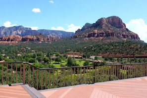 Just part of the amazing view from the deck