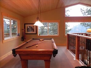 Full-size pool table