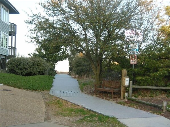 Improved Walkway to the Beach