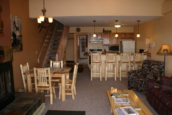 Living Room & Kitchen