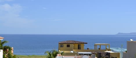 Half of the 360 view from the 3rd level "mirador," with the mountains behind you