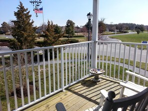 View from back porch