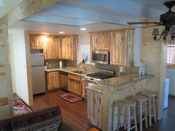 A view from our kitchen