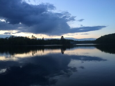 Secluded Cabin, located on a Private Pristine Lake in the Middle of the Forest 