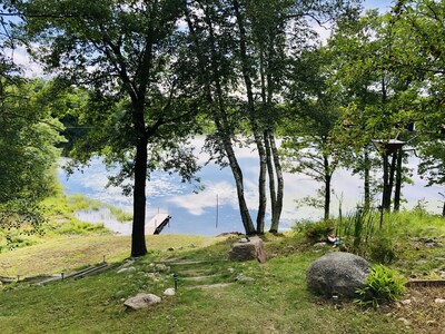 Secluded Cabin, located on a Private Pristine Lake in the Middle of the Forest 