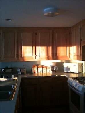 Upstairs kitchen