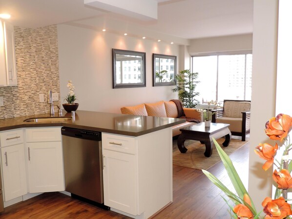 Welcome to your beautiful, elegant home in Paradise