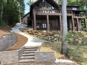 Newly built golf cart path to dock!!!