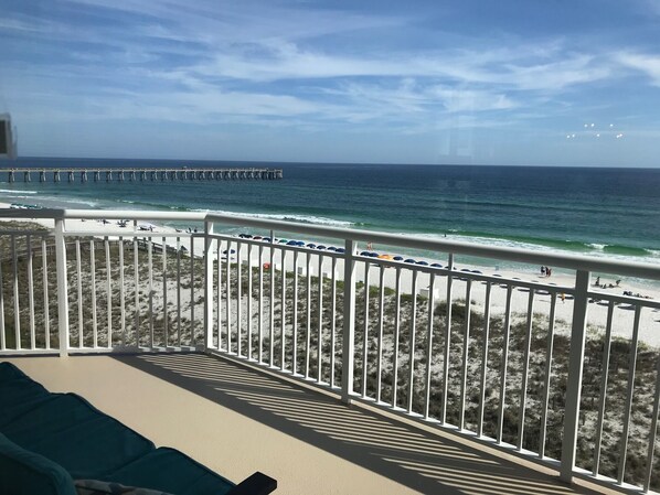 View from balcony 