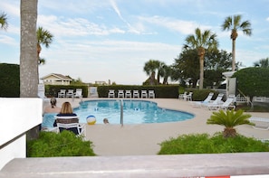 Private pool for Beach Club Villa Guests