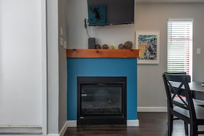 Gas Fireplace in Living Room