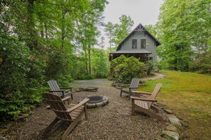 Fire pit area