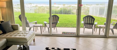 Fantastic ocean views from the living room