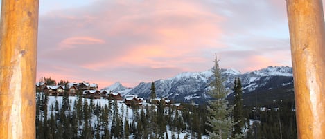 View from deck