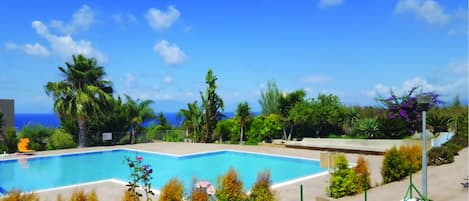 View of the infinity pool