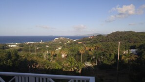 With a view of Buck island.