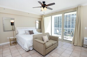 King bed 
Loveseat