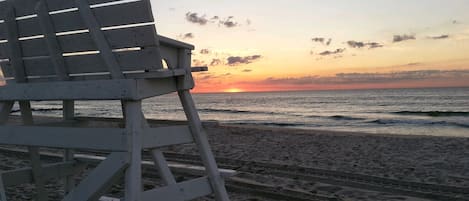 Beautiful Lavallette Beach Sunrise. 