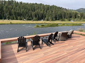 River front deck