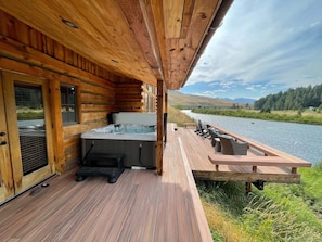 South facing of new Hot Tub installed Summer of '21