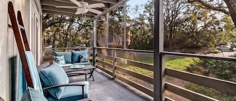 Gorgeous Views from this Large Screened In Porch - Amelia Landing 3A