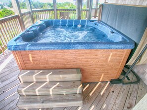 Bain à remous extérieur