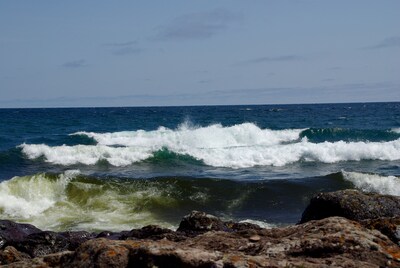 North Shore Lake Superior Townhome Just Steps Away From The Edge Of The Water!