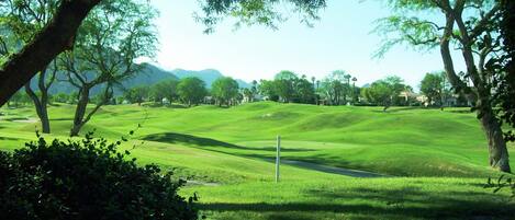 View from the condo down the 15th fairway