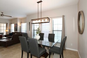 Dining area