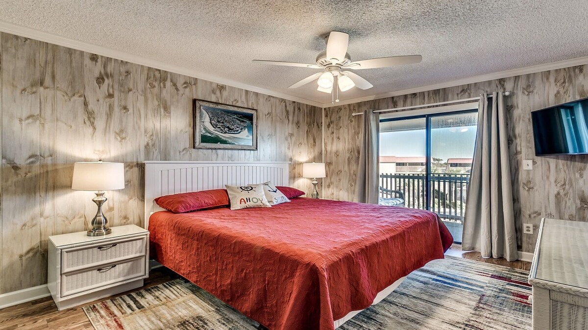 REDUCED SUMMER ’24! The POINT at Cherry Grove  where the INLET meets the OCEAN!