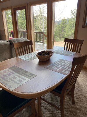 Watch the wildlife while you’re having a wonderful meal.