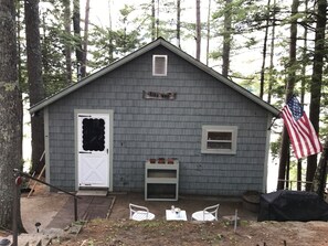 Front of the camp (road facing)