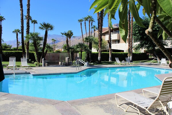 Community pool area