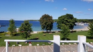 view from large balcony - beach view