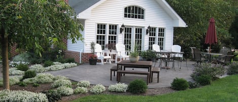 Patio and Gardens