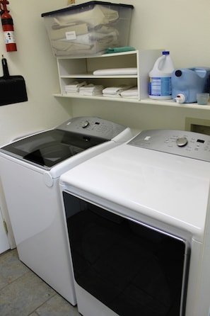 Laundry Room between attached garage and kitchen