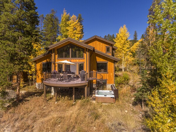 282 Elk Crossing on the golf course and river. Secluded but centrally located.