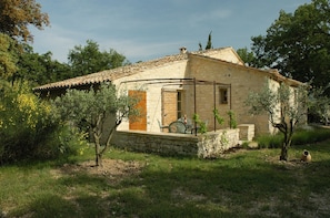 Stone patio