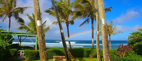 PARADISE FOUND! The home is directly on famous surf break! 'Backyards'