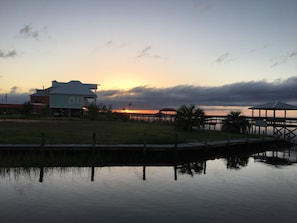 View from deck
