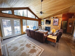 Living Room with View to Rock Creek