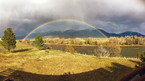 View from Master bedroom after the rain.